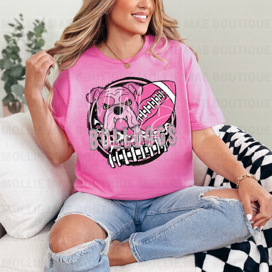 Pink Out Mascot Graphic Tees