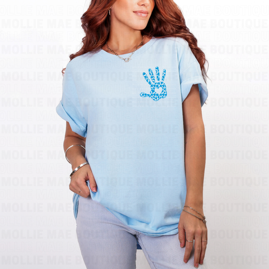 Acceptance Is In Our Hands Autism Awareness Graphic Tee