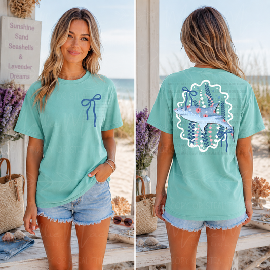 Coastal Shark Graphic Tee