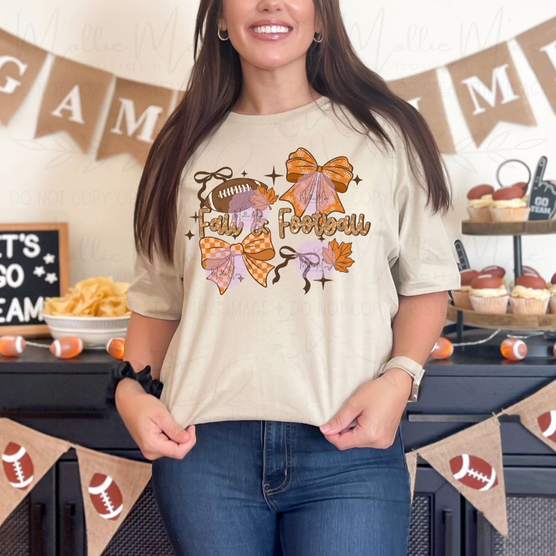 Fall & Football Tee or Sweatshirt