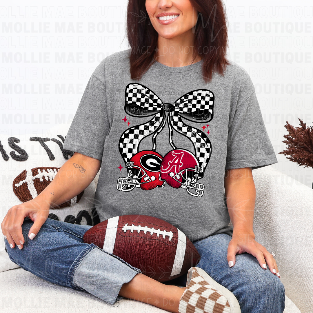 House Divide Cherries Alabama & Georgia Graphic Tee