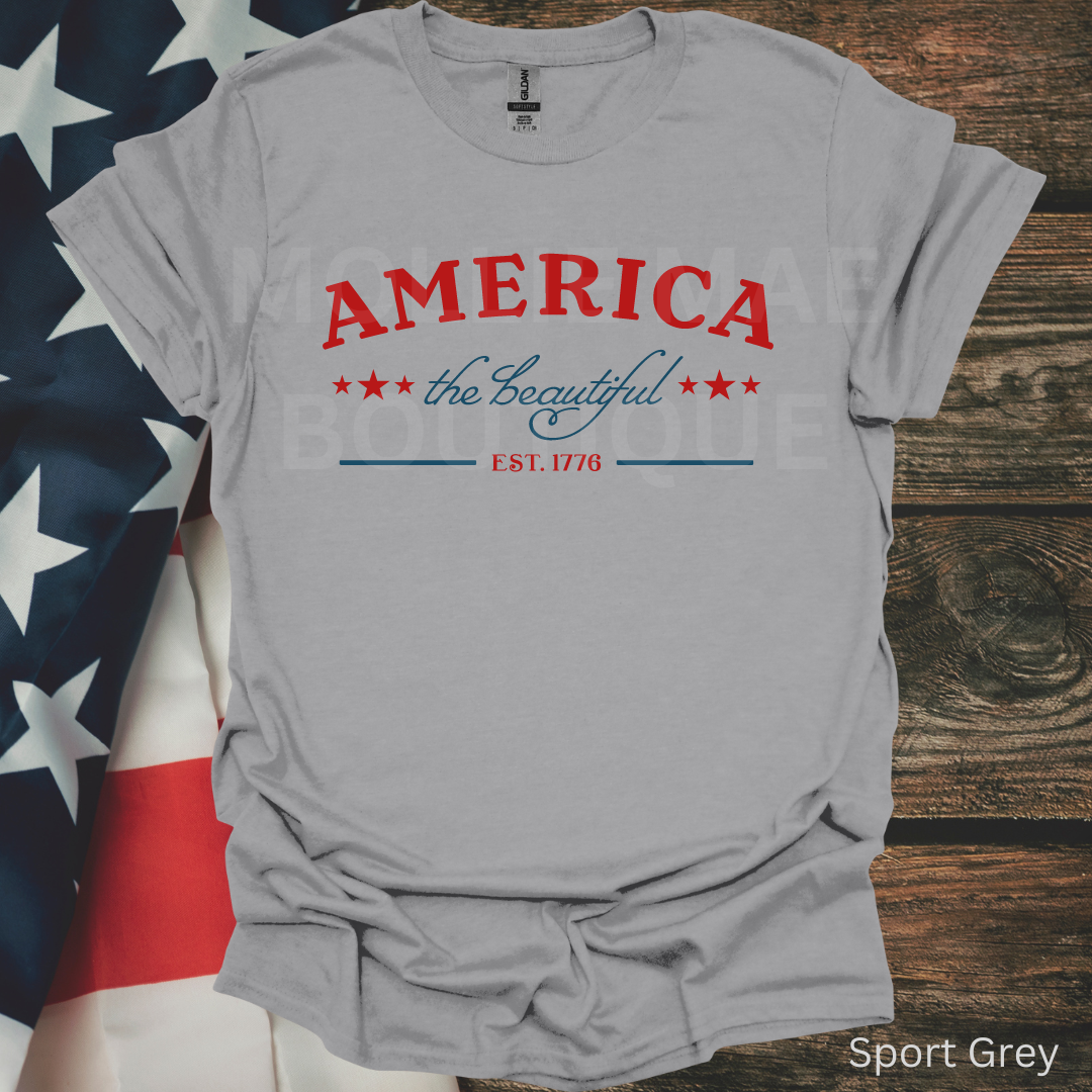 America the Beautiful Tshirt