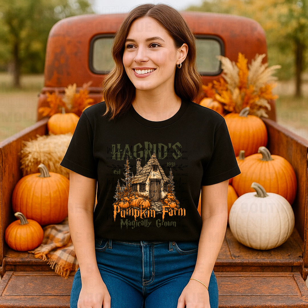 Hagrid’s Pumpkin Farm Graphic Tee & Sweatshirt