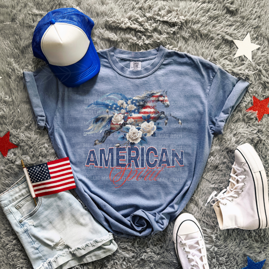 American Spirit Horse Graphic Tee