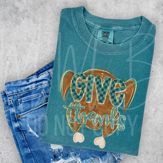 Butterball Blessings – Give Thanks Graphic Tee