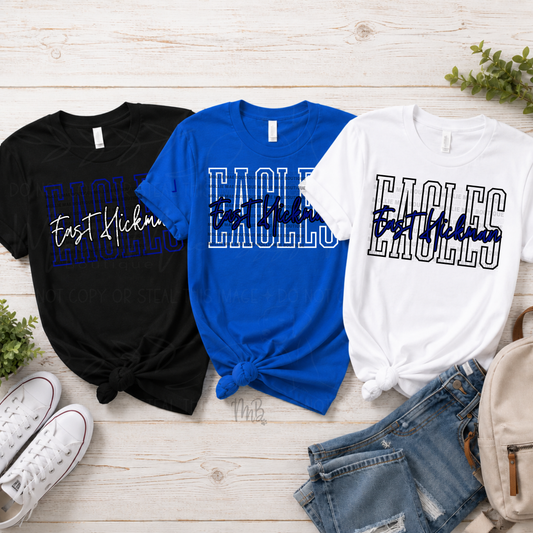 East Hickman Eagles Signature Script