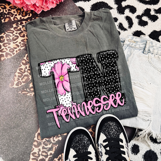 Tennessee Floral Tshirt