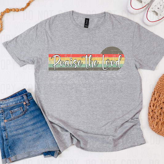 Praise The Lord - Retro Graphic Tee