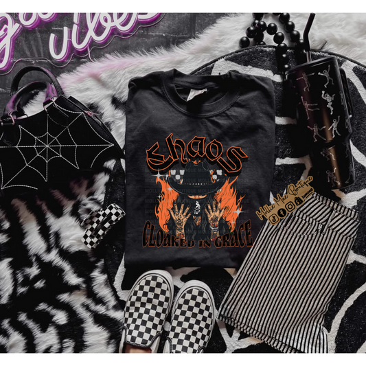 Choas Cloaked In Grace Tshirt
