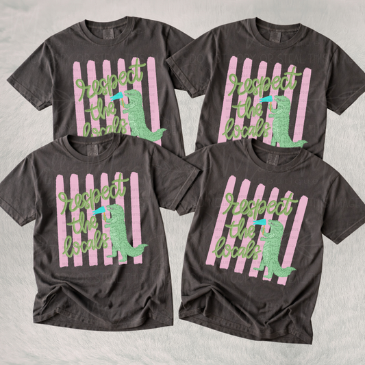 Respect the Locals Gator Graphic Tee