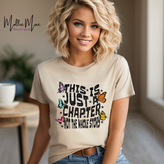 This Is Just A Chapter Not The Whole Story Tshirt - Semi Exclusive