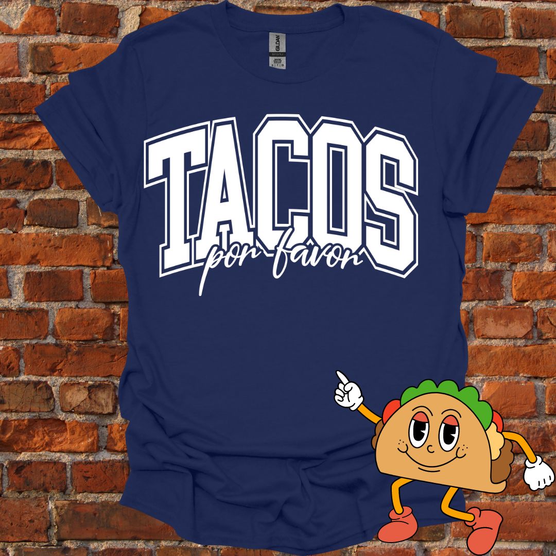 Tacos Por Favor Graphic Tshirt