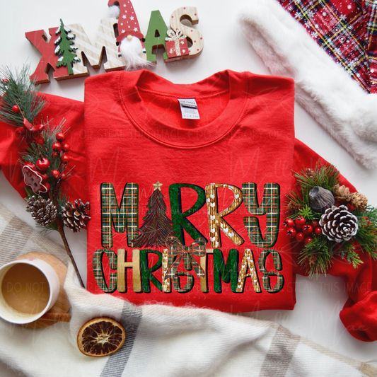Heritage Merry Christmas Sweatshirt