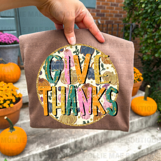 Give Thanks Graphic Tee