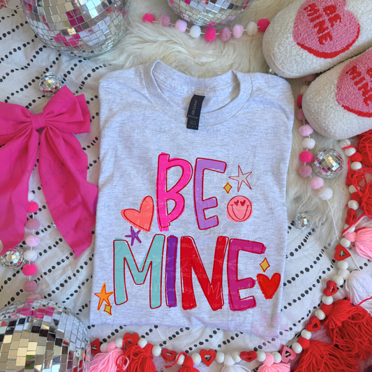 Be Mine Doodle Graphic Tee