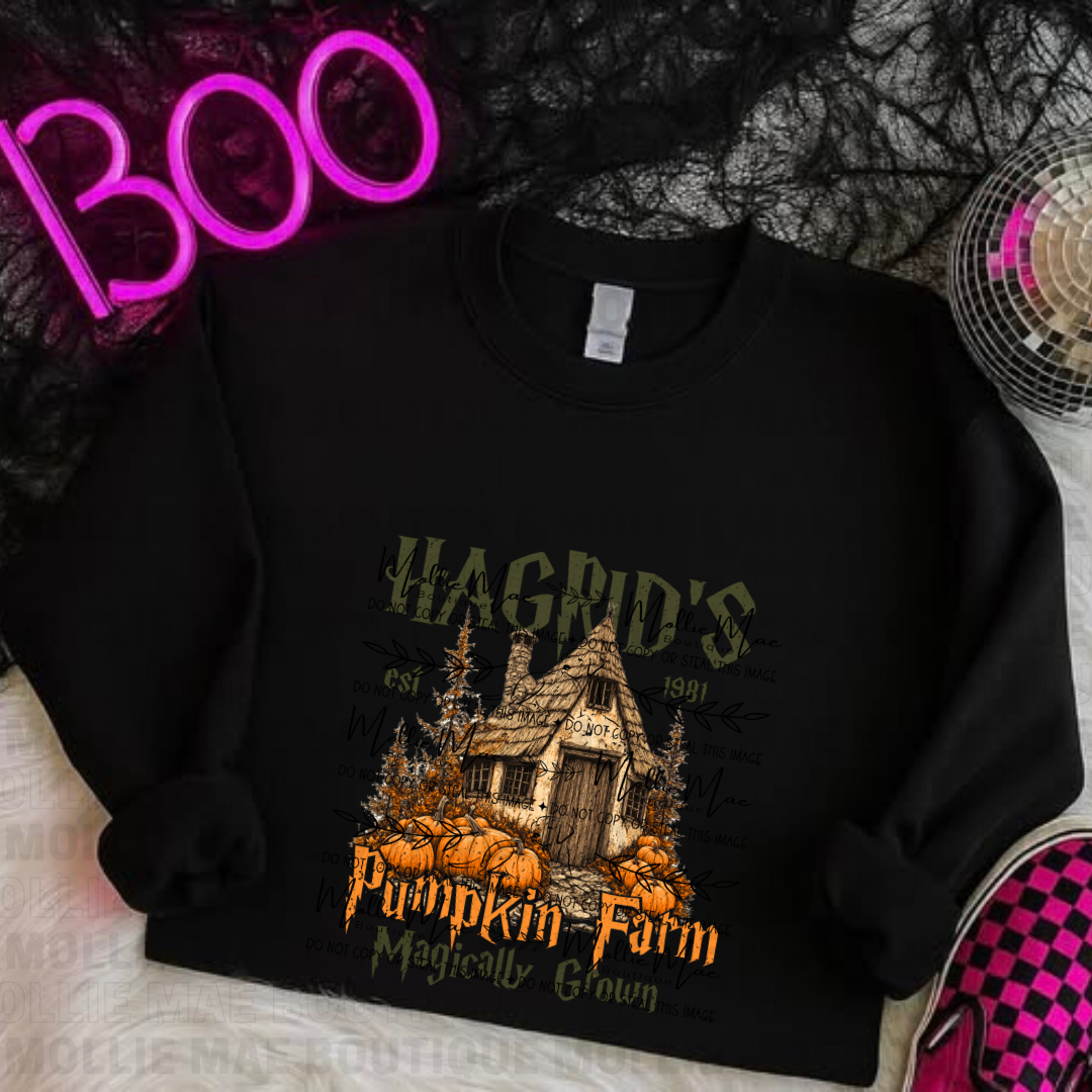 Hagrid’s Pumpkin Farm Graphic Tee & Sweatshirt