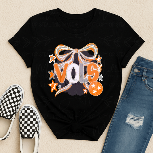 Vols Bow + Tristar Tee