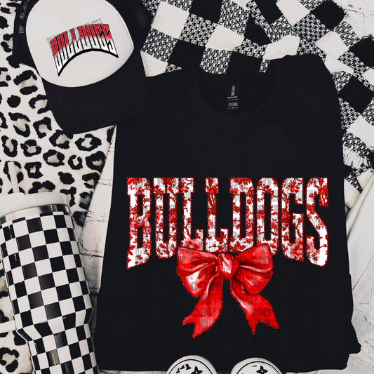 Bulldogs Coquette Chinoiserie Tshirt