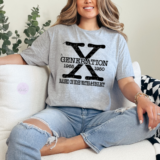 Generation X, 1965-1980 Raised On Hose Water & Neglect