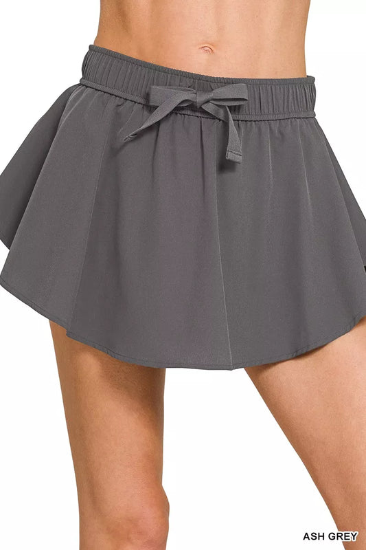 Zenana Soft Woven Active Skorts boutique apparel from Mollie Mae Boutique
