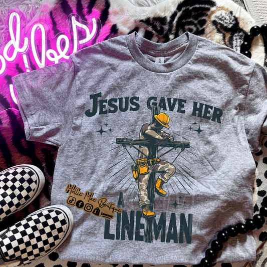 Jesus Gave Her A Lineman