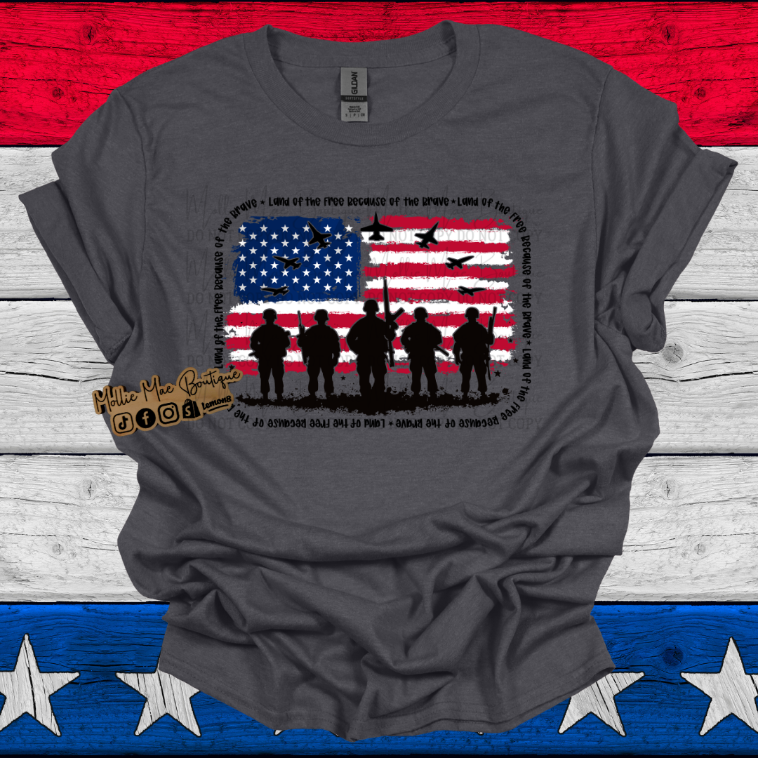 Soldier Flag Tshirt