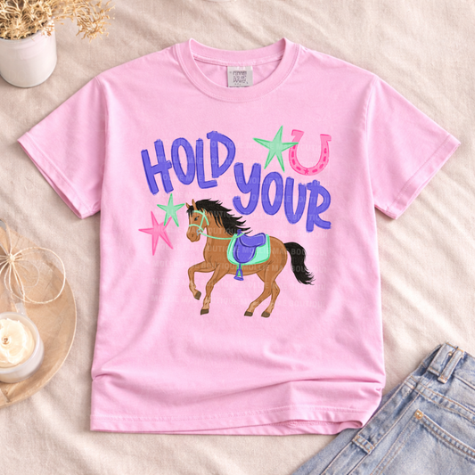 Hold Your Horses Graphic Tee