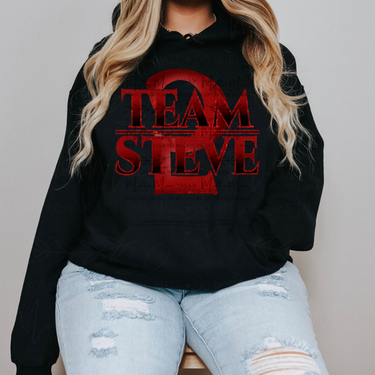 Steve Graphic Crewneck or Hoodie
