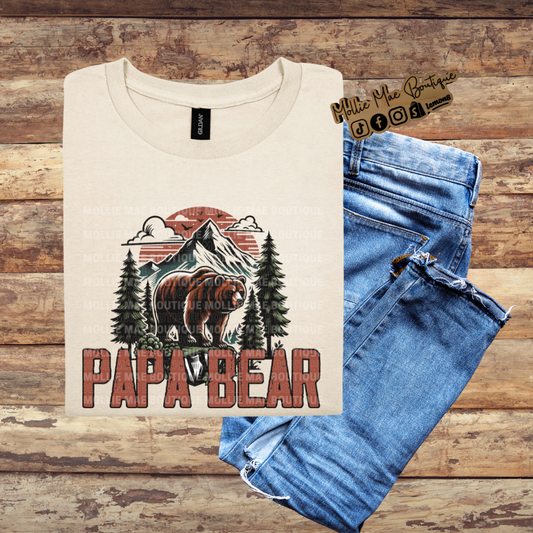 Papa Bear Tshirt