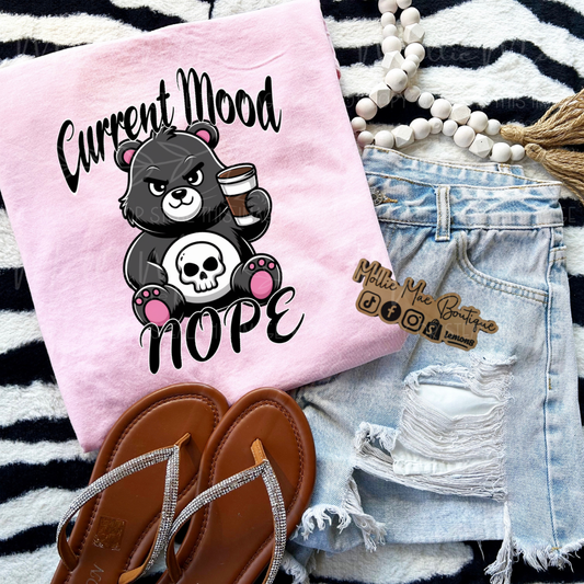 Current Mood NOPE Tshirt