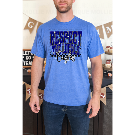 Respect the Locals β Eagles Graphic Tee