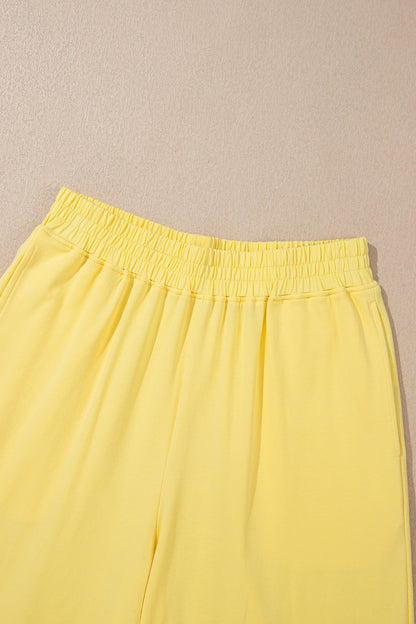 Kaitlyn Color Cropped Top Set