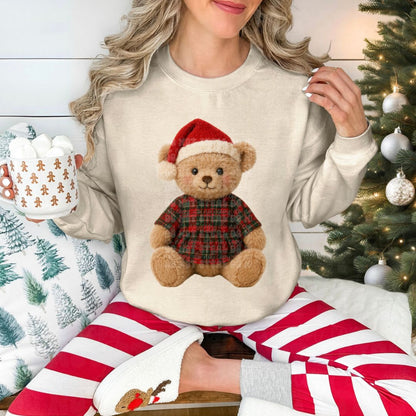 Lorens Bear Christmas Graphic Sweatshirt