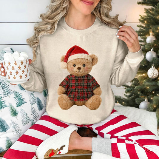 Lorens Bear Christmas Graphic Sweatshirt