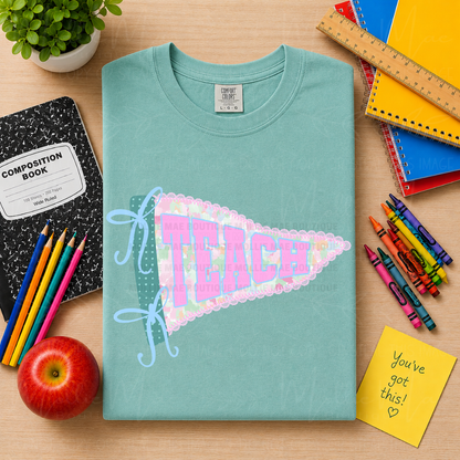 Teacher Pennant Graphic Tee
