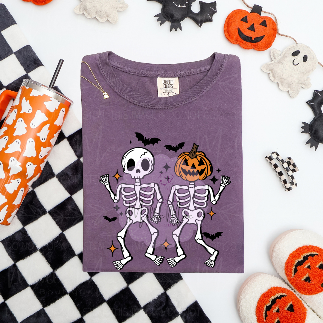 Dancing Skeletons Graphic Tee