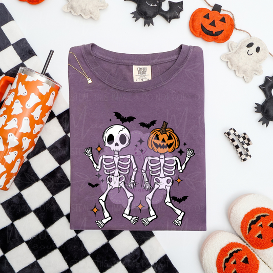 Dancing Skeletons Graphic Tee