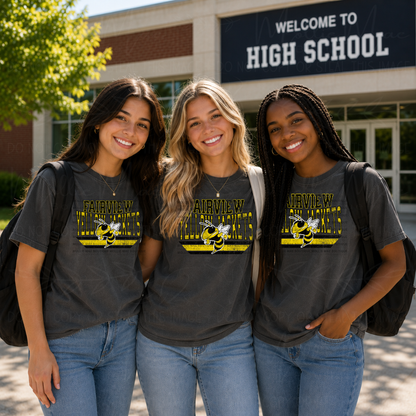 Fairview Yellow Jackets Vintage Spirit Tee