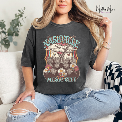 Nashville Music City Tshirt