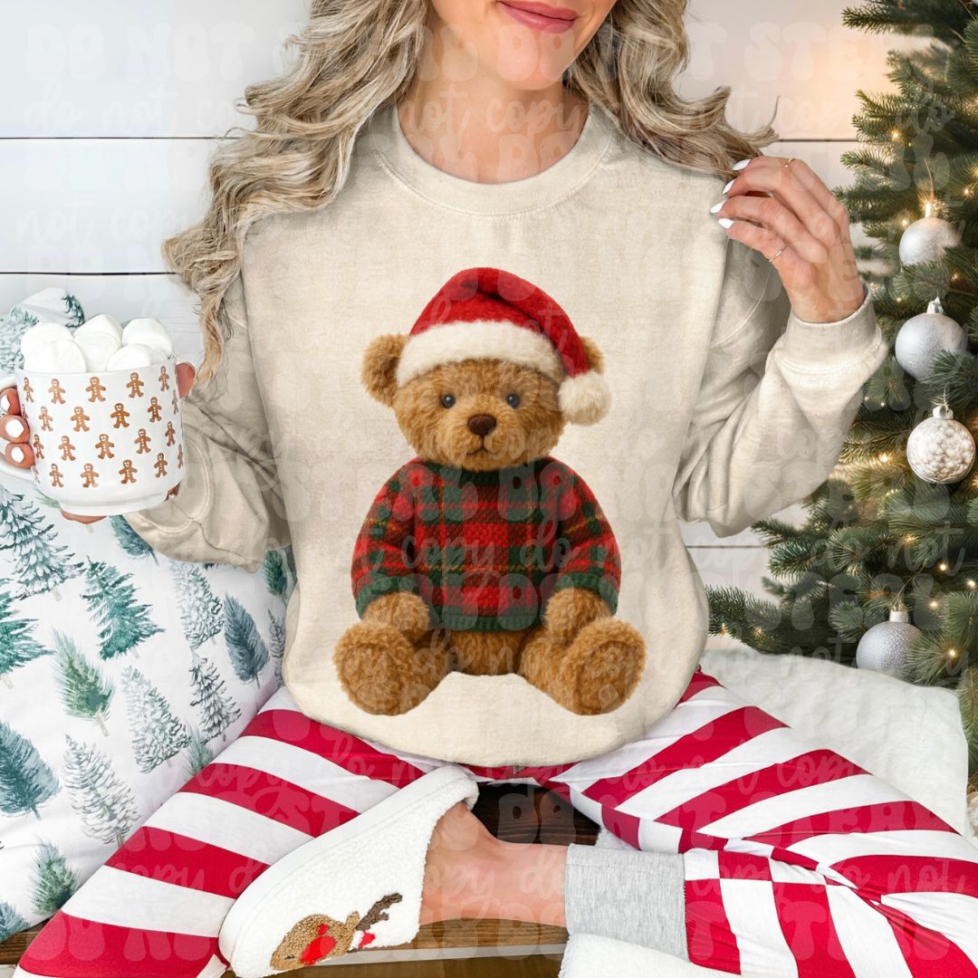Ralphie Bear Christmas Graphic Sweatshirt