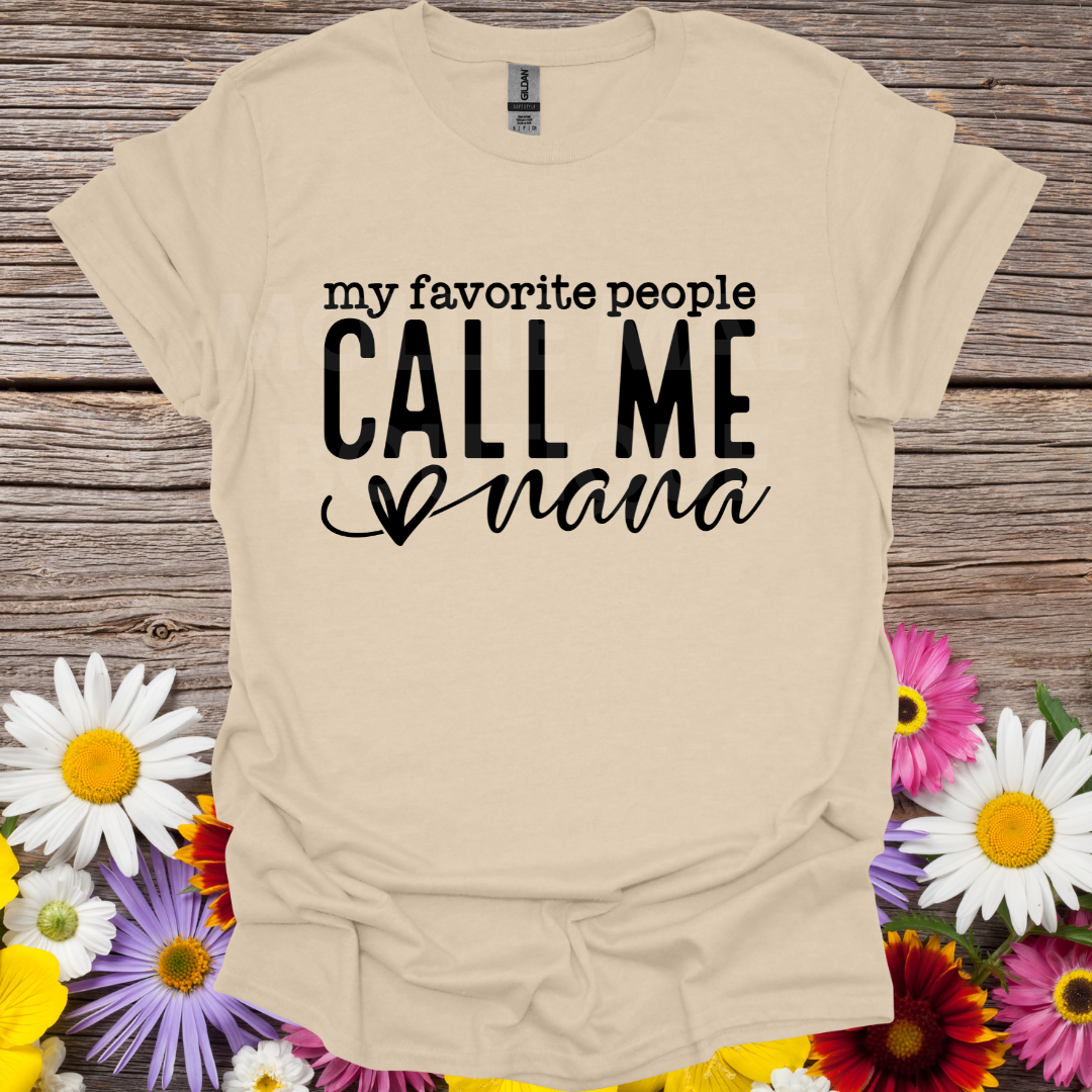 My Favorite People Call Me Nanna