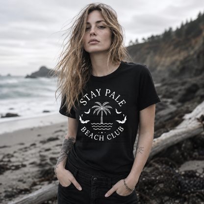 Stay Pale Beach Club Graphic T-Shirt
