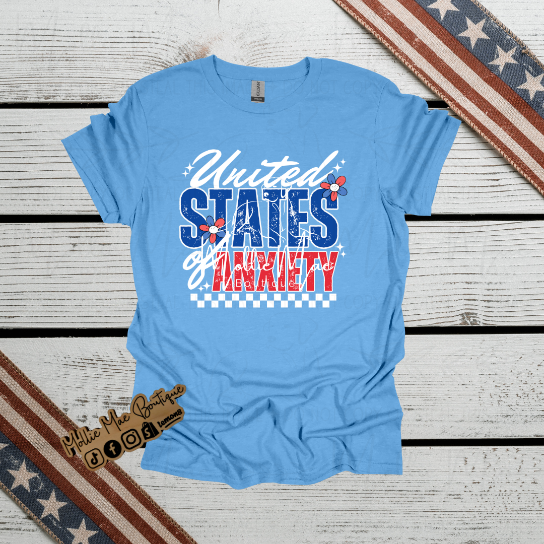 United States of Anxiety Tshirt