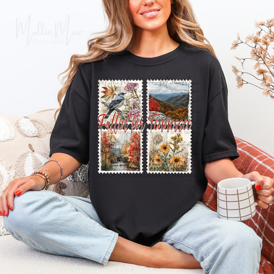 Falling for Tennessee Stamp Graphic Tee