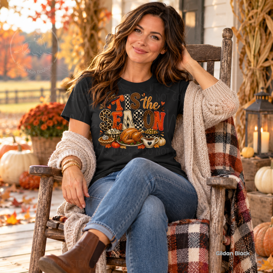 'Tis the Season Thanksgiving Graphic Tee