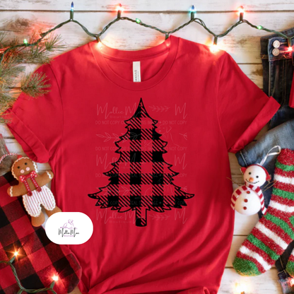 Buffalo Plaid Christmas Tree