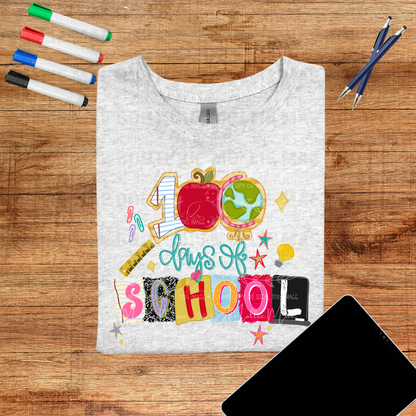 100 Days of School Graphic Tee