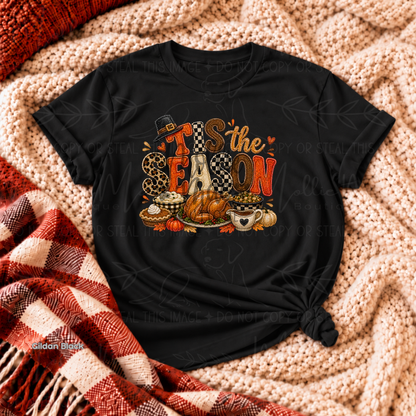 'Tis the Season Thanksgiving Graphic Tee