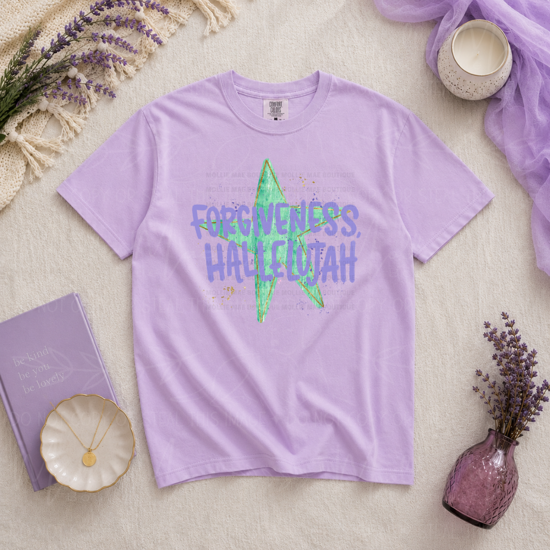 Forgiveness Hallelujah Graphic Tee