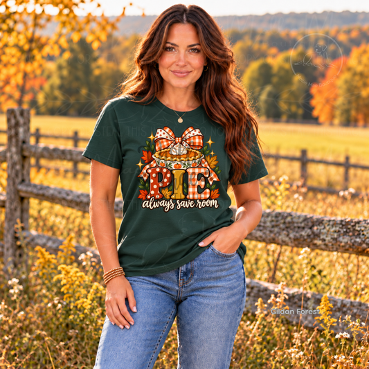 Pie Always Save Room Graphic Tee